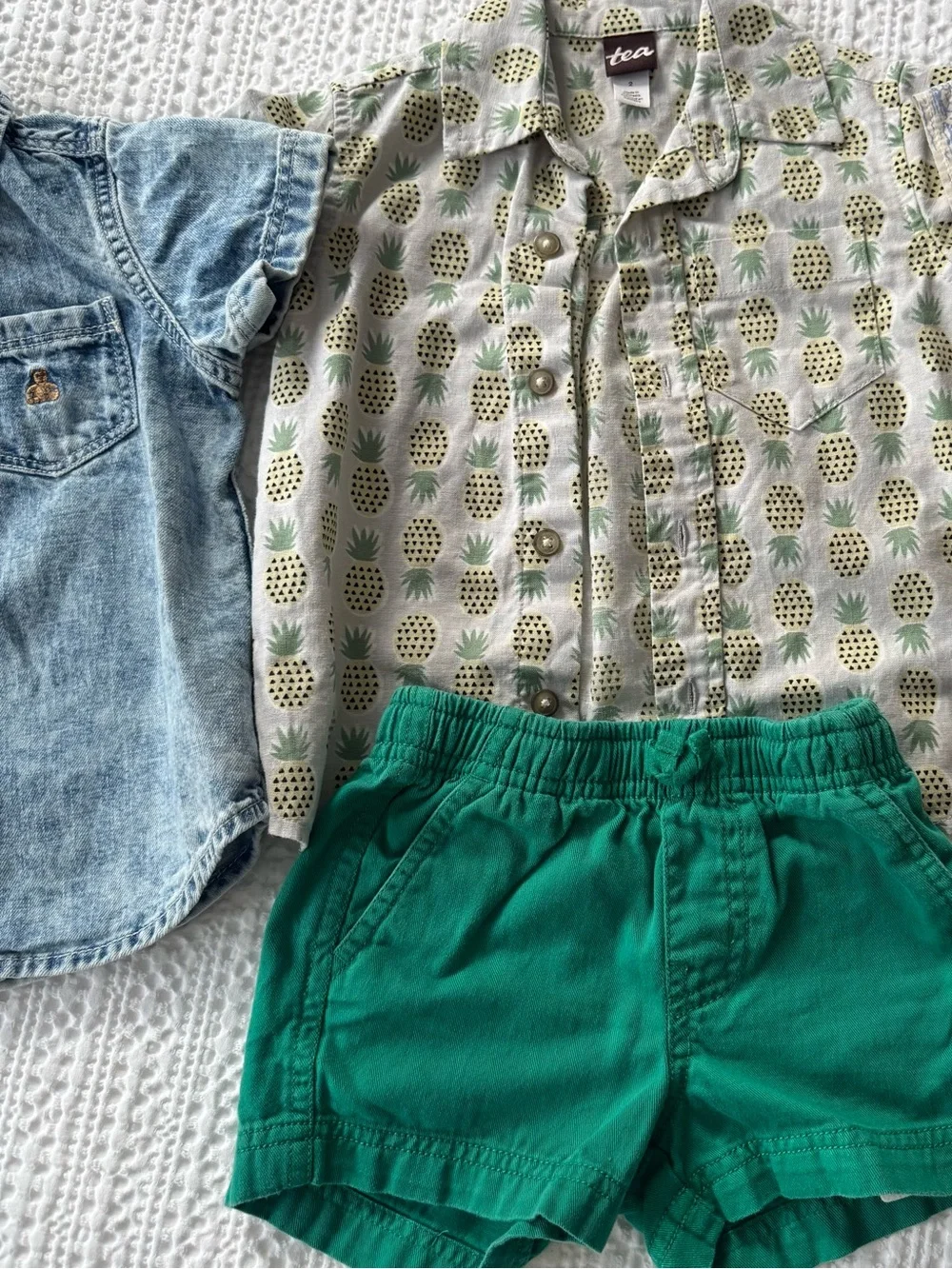 Tea Collection and Gap summer clothes 18-24 mo great condition